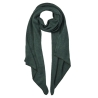 Écharpe Verte Femme Pieces Long