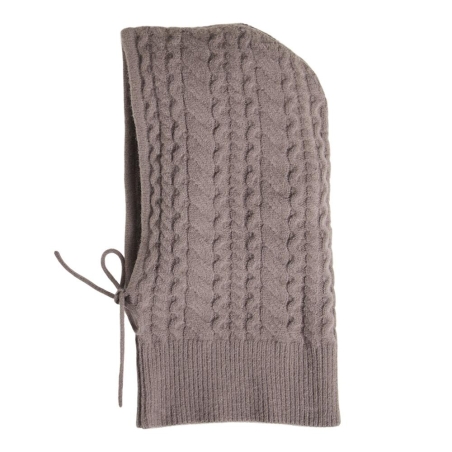 Cagoule à Capuche Taupe Femme Vila Balaclava