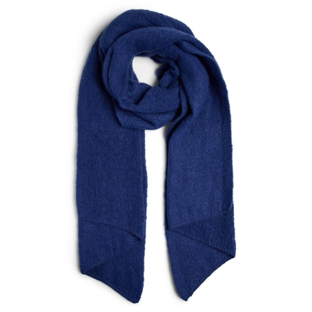 Écharpe Bleu Femme Pieces Long 17076047