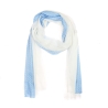 Foulard Crème/Bleu Femme Sublevel