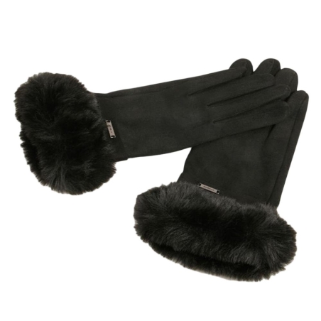 Gants Noirs Femme Morgan 5GFUR1