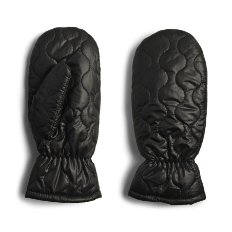 Moufles Noir Femme Pieces Mittens