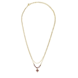 Collier Doré Femme Clio Blue Fiona