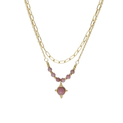 Collier Doré Femme Clio Blue Fiona