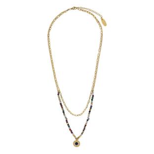Collier Bleu/Violet Femme Clio Blue CO3938SD
