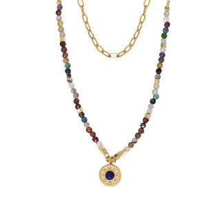 Collier Bleu/Violet Femme Clio Blue CO3938SD