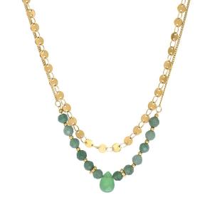 Collier Doré Femme Clio Blue CO0005
