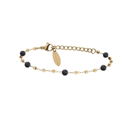 Bracelet Doré/Noir Clio Blue BR0047