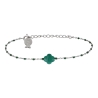 Bracelet Argent/Vert Femme Clio Blue BR0047