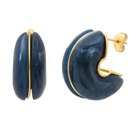 Boucles D'oreilles Marine Femme Clio Blue Livia