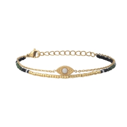Bracelets Noir/Doré Femme Clio Blue Tudie