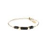 Bracelet Doré/Noir Clio Blue BR0030