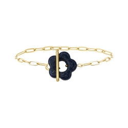 Bracelet Doré/Marine Femme Clio Blue PKBR0111