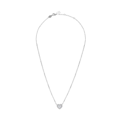 Collier Cœur Blanc Clio Blue Angel