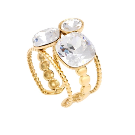 Bague Doré Femme Clio Blue BA0022