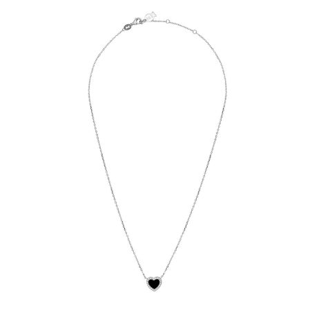 Collier Cœur Noir Clio Blue Angel