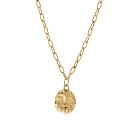 Collier Doré Femme Clio Blue Lynn