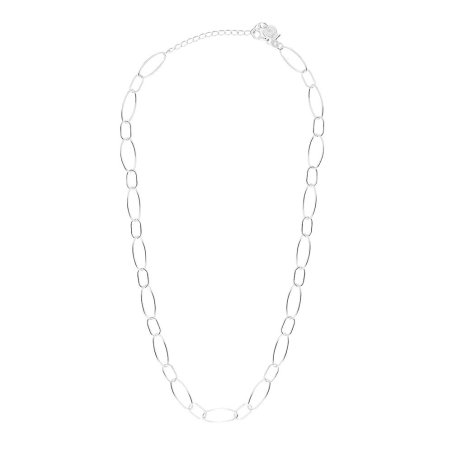 Collier Chainette Argenté Clio Blue Lila