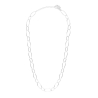 Collier Chainette Argenté Clio Blue Lila