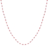 Collier Rouge Femme Clio Blue Mimi Argent