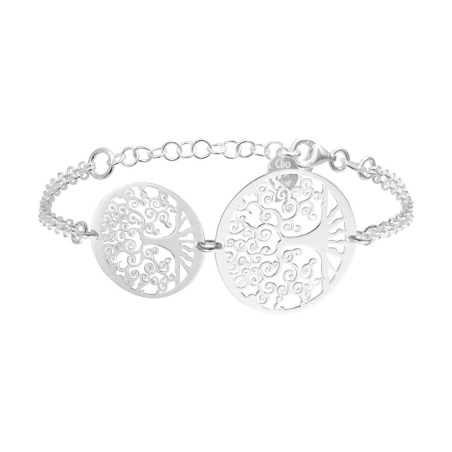 Bracelet Argent arbre de vie Clio Blue Kaira