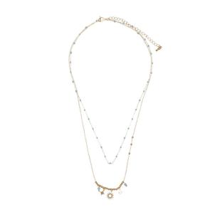 Collier Doré/Turquoise Femme Clio Blue CO0011