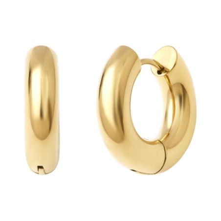 Boucles D'Oreille Doré Femme Clio Blue BO0135