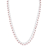 Collier Multi Chaînes Rouge Clio Blue Noemie
