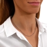 Collier Noir Femme Clio Blue Mimi Argent