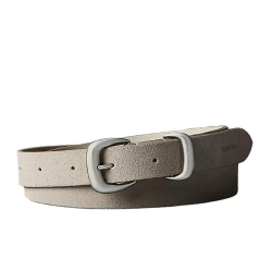 Ceinture Taupe/Argent Femme Calvin Klein Jeans 2 Piece Suede