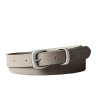 Ceinture Taupe/Argent Femme Calvin Klein Jeans 2 Piece Suede