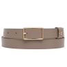 Ceinture Taupe Femme Calvin Klein Square Buckle