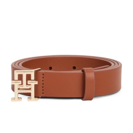 Ceinture Camel Femme Tommy Hilfiger Th Logo 2.5