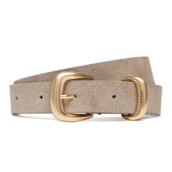 Ceinture Taupe Femme Calvin Klein Jeans 2 Piece Suede