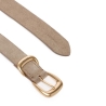 Ceinture Taupe Femme Calvin Klein Jeans 2 Piece Suede