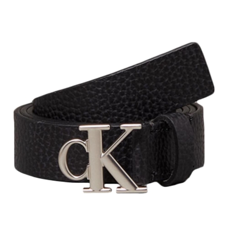Ceinture Noire Femme Calvin Klein Jeans Monogram