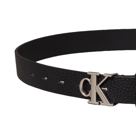 Ceinture Noire Femme Calvin Klein Jeans Monogram