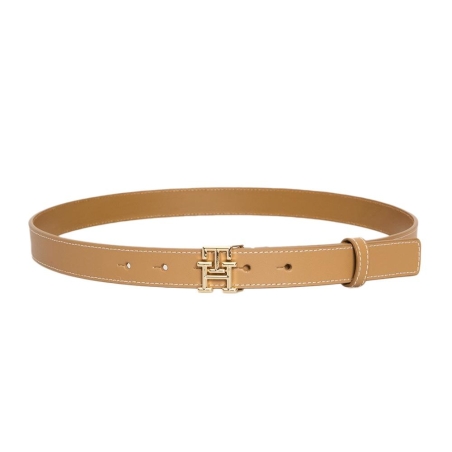 Ceinture Marron Femme Tommy Hilfiger Logo 2.5