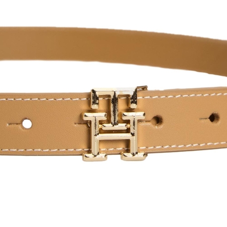 Ceinture Marron Femme Tommy Hilfiger Logo 2.5