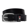 Ceinture Noir Femme Tommy Hilfiger Oval 3.0