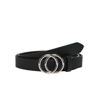 Ceinture Noire/Argent Femme Only Asmi