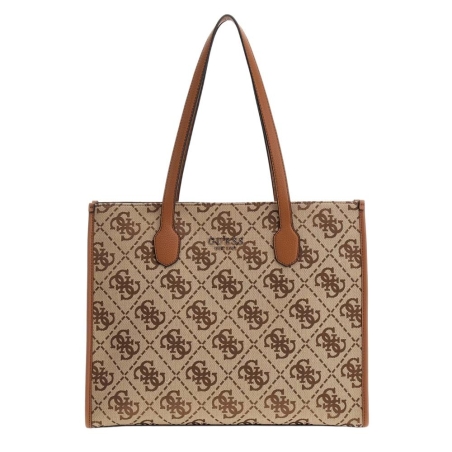 Sac à Main Marron Femme Guess Silvana