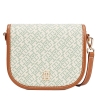 Sac à Bandoulière Vert Femme Tommy Hilfiger Th Monoplay Leather