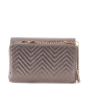 Sac à Bandoulière Gris Métallique Femme Stella Green Chevron
