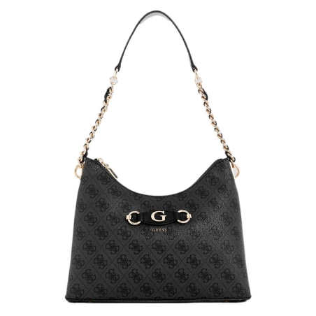 Sac à main Noir/Gris Femme Guess Izzy Top