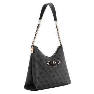 Sac à main Noir/Gris Femme Guess Izzy Top