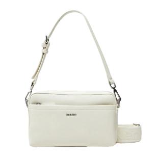 Sac à Main Ecru Femme Calvin Klein Jeans Ck Must Convertible