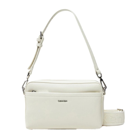 Sac à Main Ecru Femme Calvin Klein Jeans Ck Must Convertible