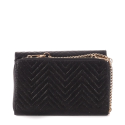 Sac à Bandoulière Noir Femme Stella Green Chevron
