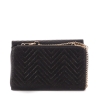 Sac à Bandoulière Noir Femme Stella Green Chevron